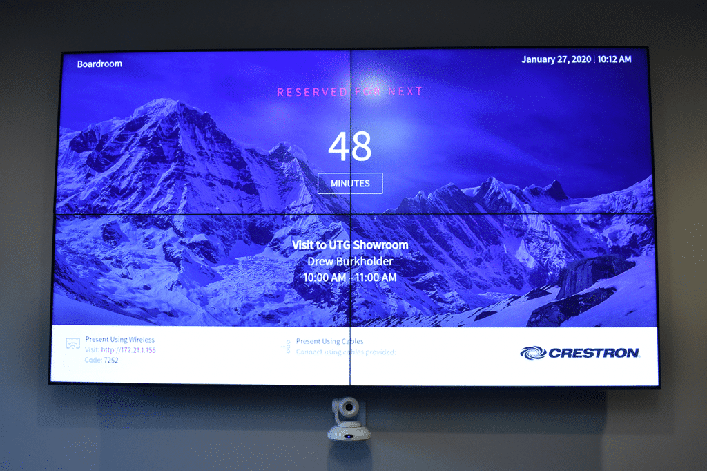 video walls touch screens