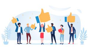 Customer,Review,Rating.,People,Give,Review,Rating,And,Feedback.,Flat strategies to empower your hybrid workforce